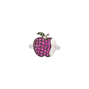 RUBY CLUSTER RING