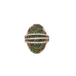 TSAVORITE COCKTAIL RING