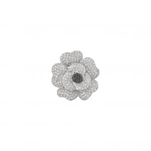 DIAMOND FLORAL RING