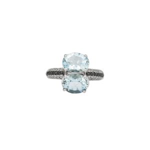 AQUAMARINE CLASSIC RING