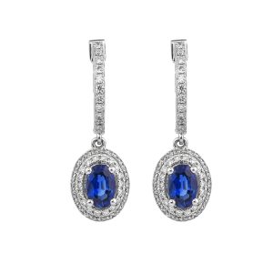 BLUE SAPPHIRE CLASSIC EARRING