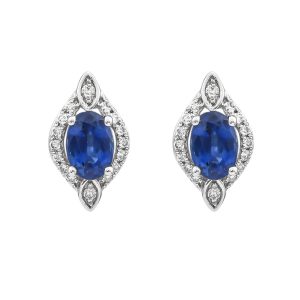 BLUE SAPPHIRE CLASSIC EARRING