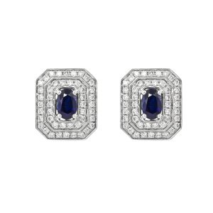 BLUE SAPPHIRE CLASSIC EARRING