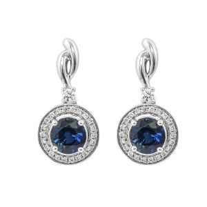 BLUE SAPPHIRE CLASSIC EARRING