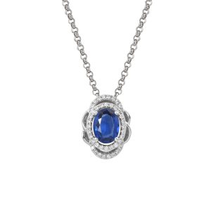 BLUE SAPPHIRE CLASSIC PENDANT