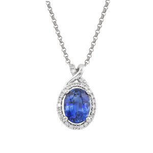 BLUE SAPPHIRE CLASSIC PENDANT