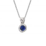 BLUE SAPPHIRE CLASSIC PENDANT