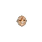 MORGANITE  CLASSIC RING