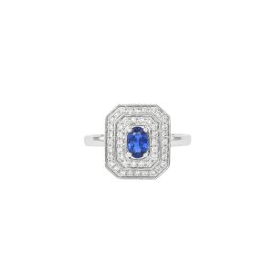 BLUE SAPPHIRE CLASSIC RING