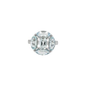 AQUAMARINE CLASSIC RING