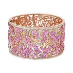 PINK SAPPHIRE DESIGNER BRACELET