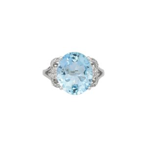 AQUAMARINE CLASSIC RING