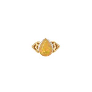 ETHIOPIAN OPAL CLASSIC RING