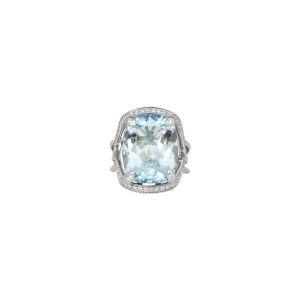 AQUAMARINE CLASSIC RING