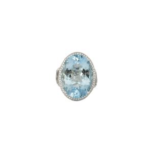 AQUAMARINE CLASSIC RING