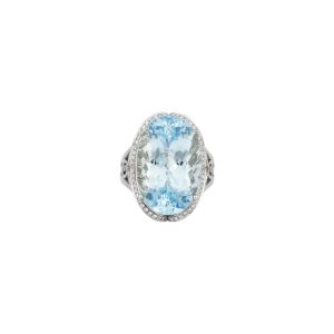 AQUAMARINE CLASSIC RING