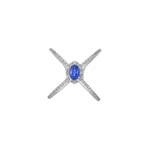 BLUE SAPPHIRE DESIGNER RING