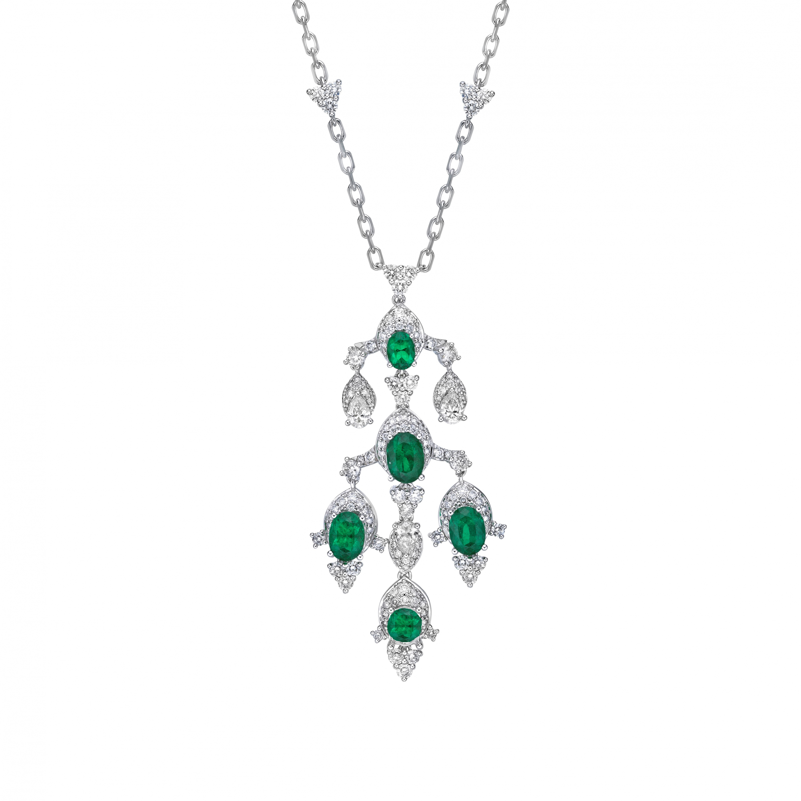 REGALIA EMERALD NECKLACE