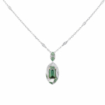 ENCHANTED GREEN TOURMALINE NECKLACE