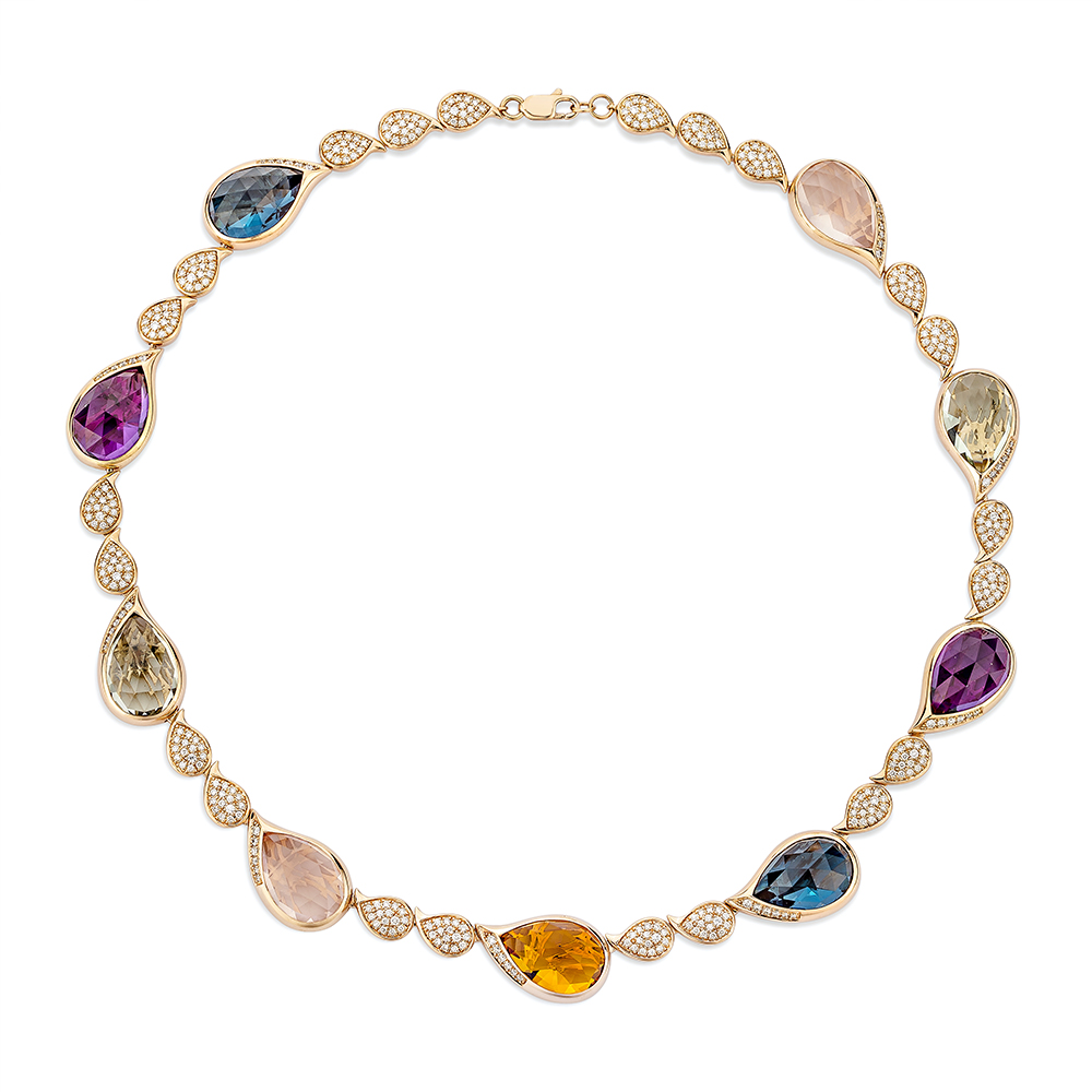 MULTI GEMSTONE NECKLACE
