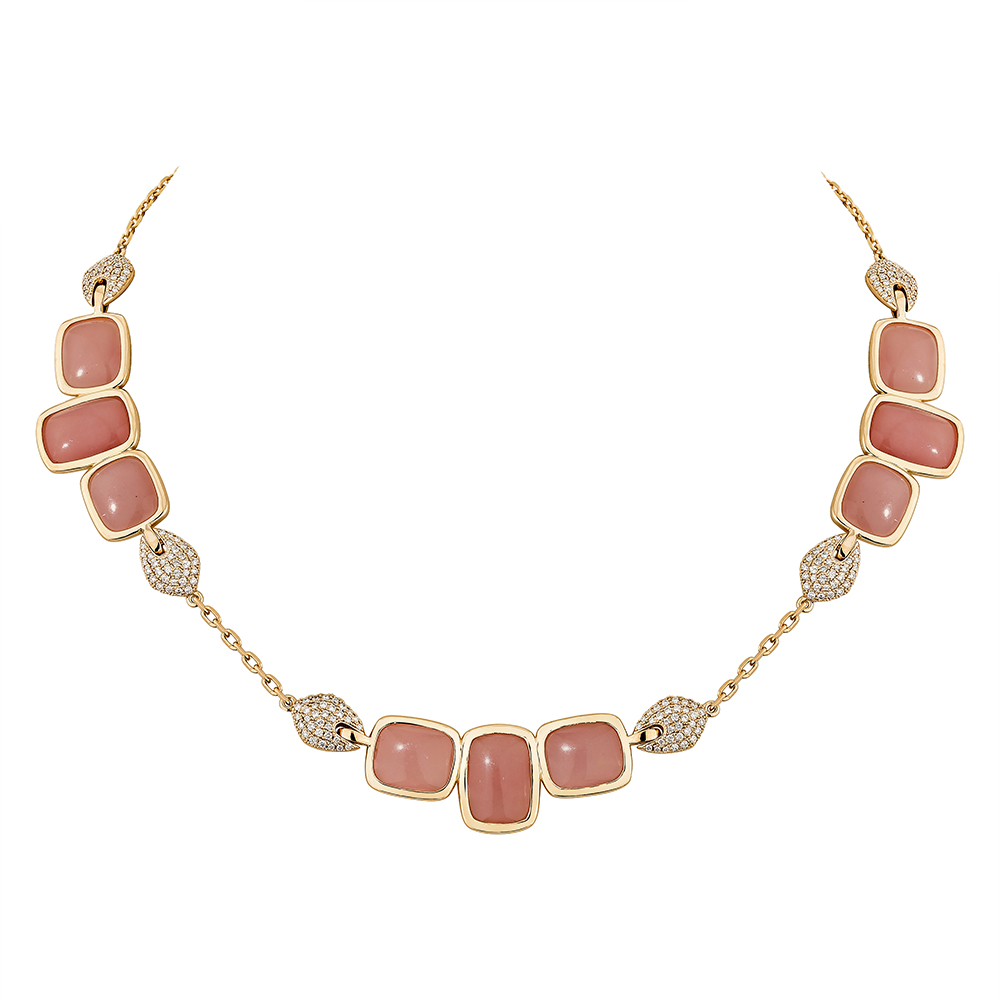 GUAVA QUARTZ NECKLACE