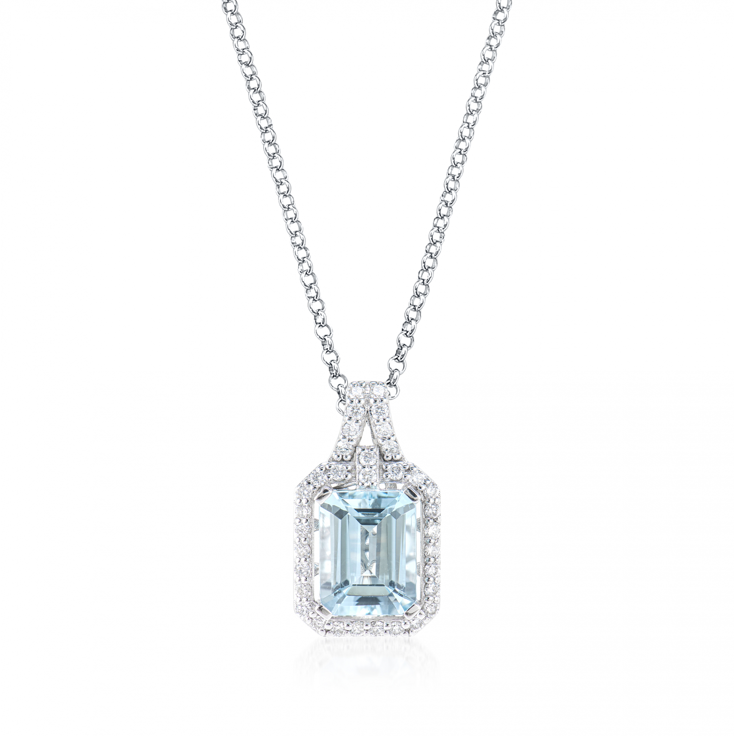 AQUAMARINE PENDANT