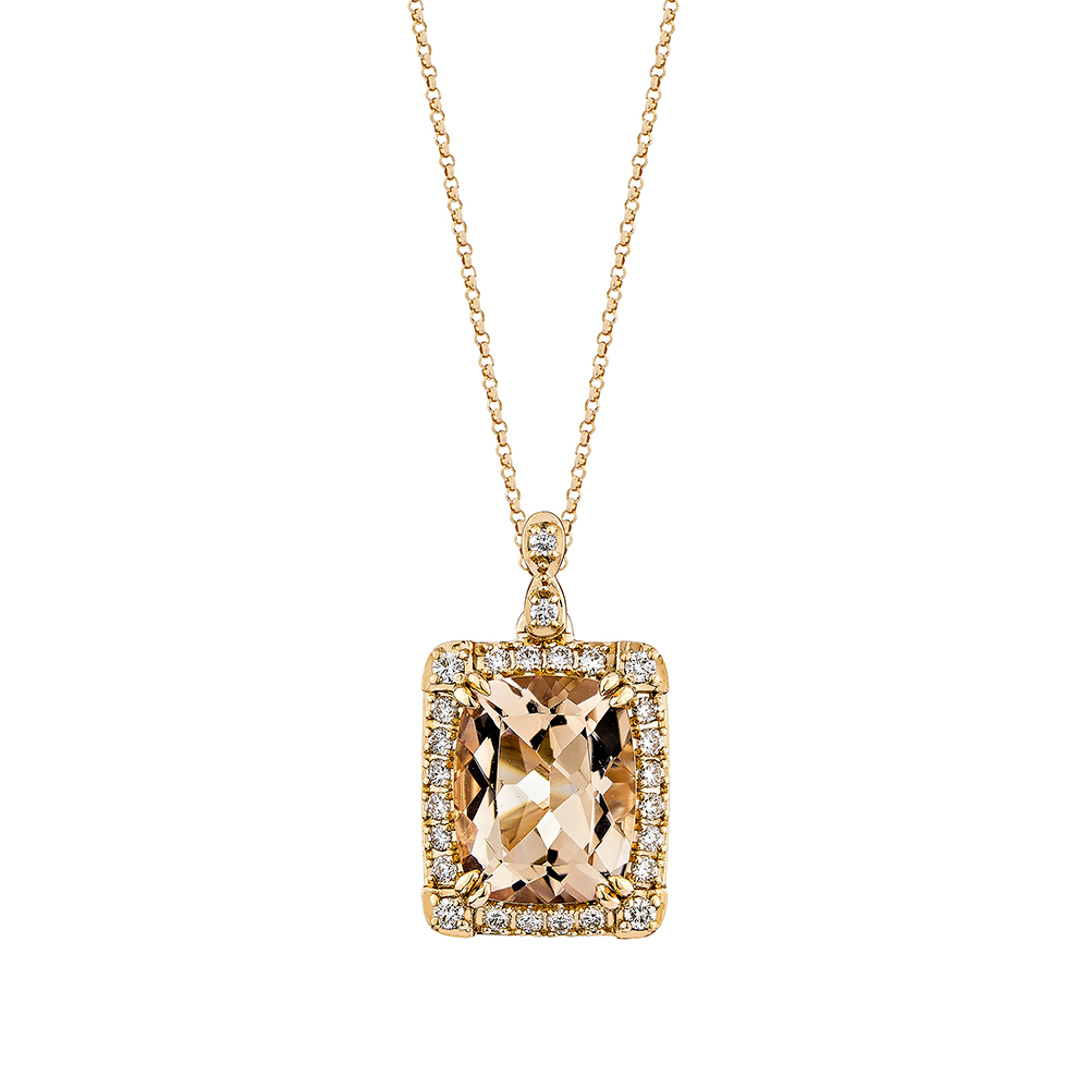 MORGANITE PENDANT