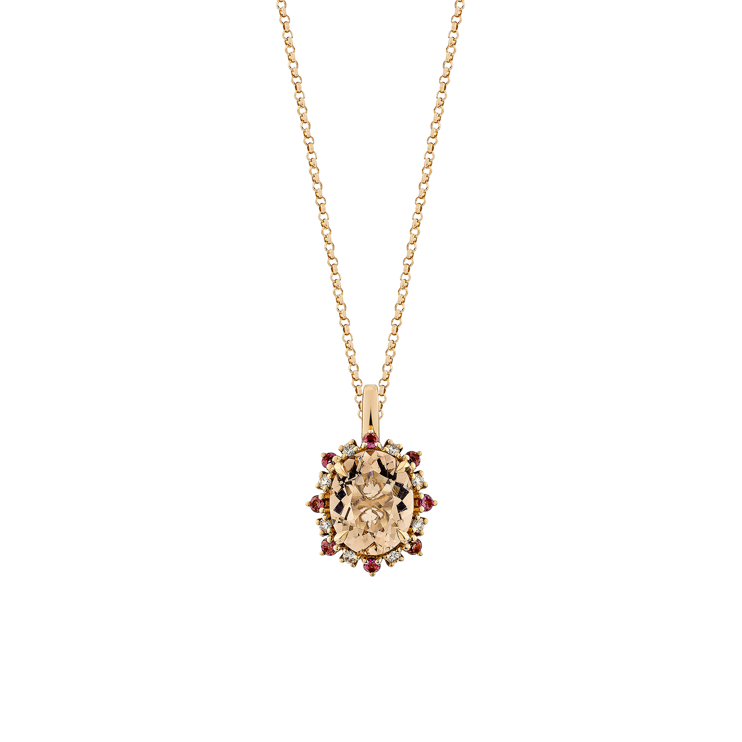 MORGANITE PENDANT