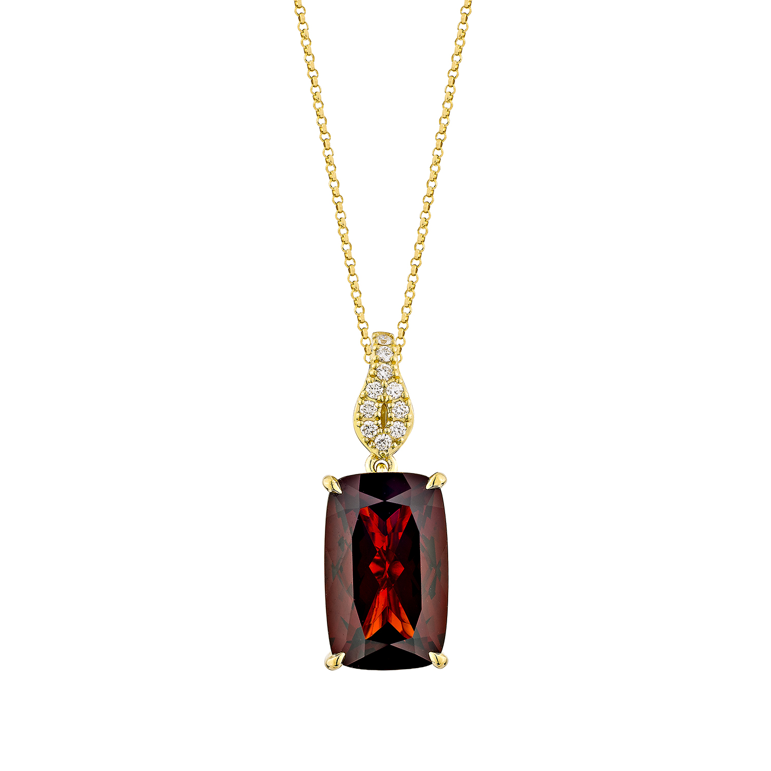 GARNET CLASSIC PENDANT