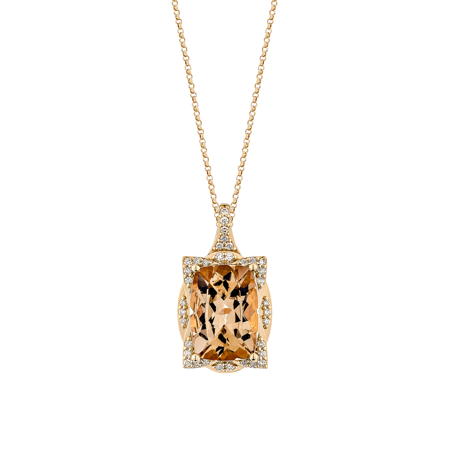 MORGANITE PENDANT
