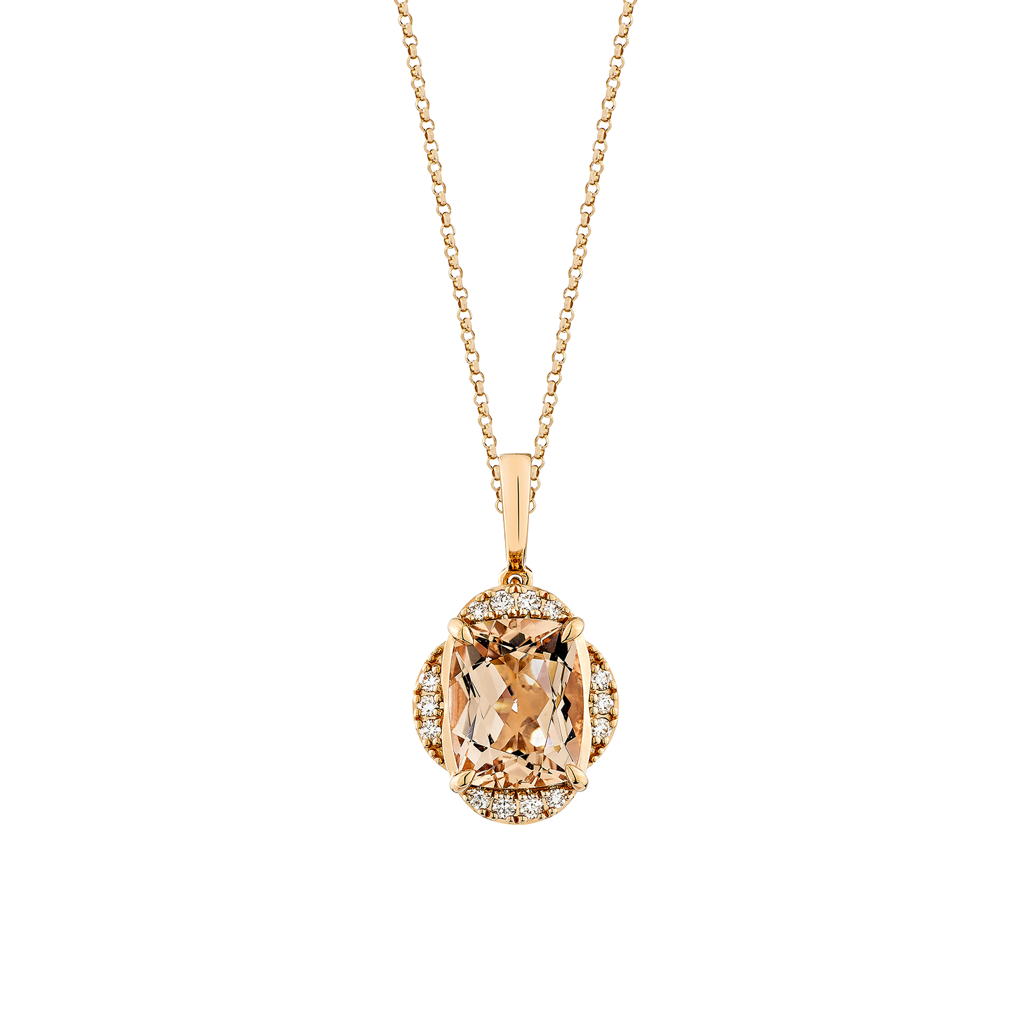 MORGANITE PENDANT