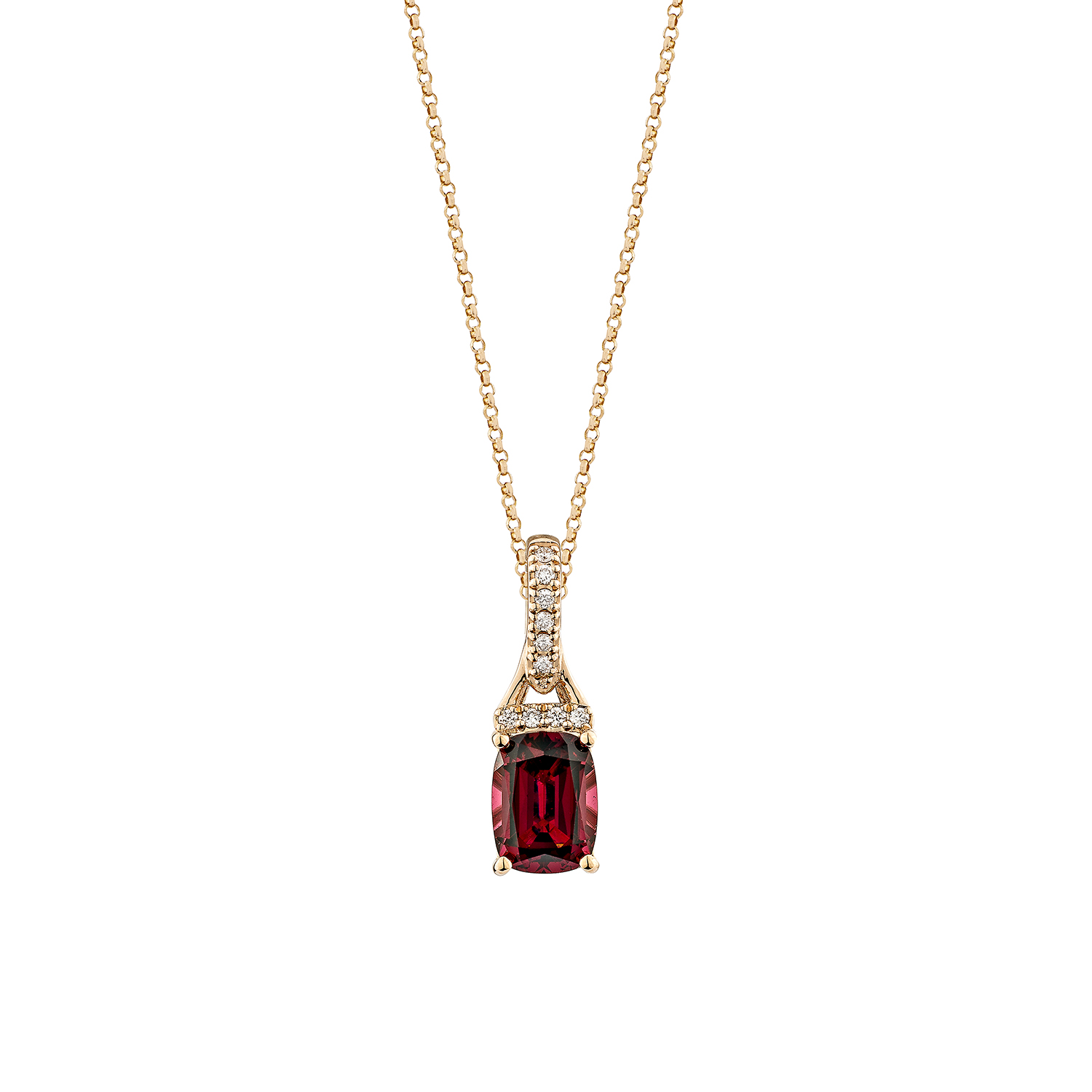 RHODOLITE CLASSIC PENDANT