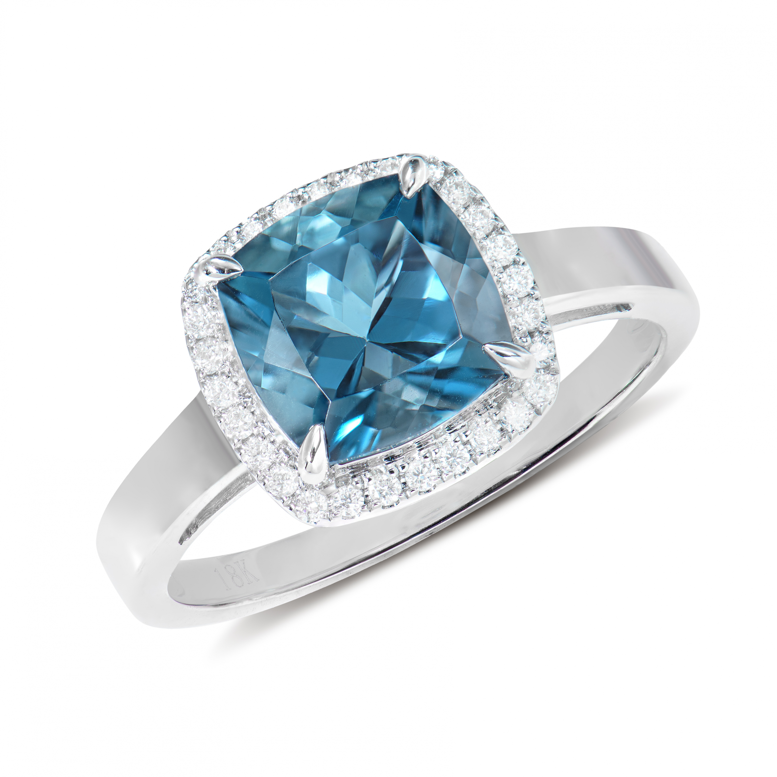 LONDON BLUE TOPAZ CLASSIC RING