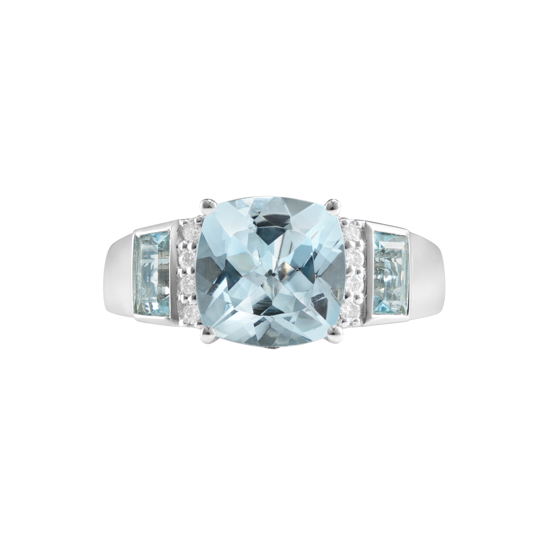 AQUAMARINE CLASSIC RING