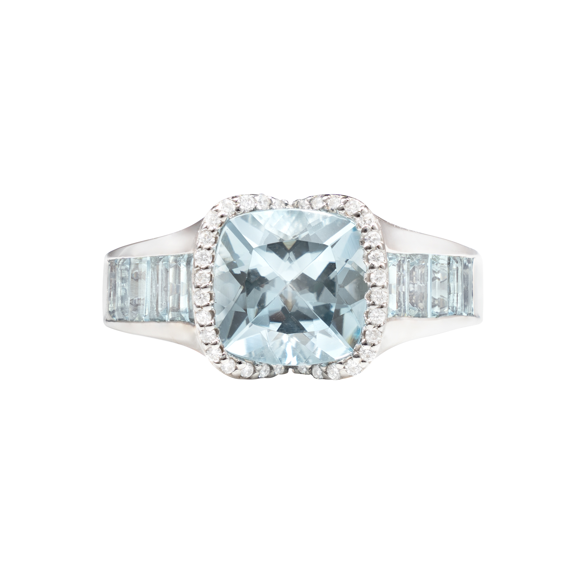 AQUAMARINE CLASSIC RING