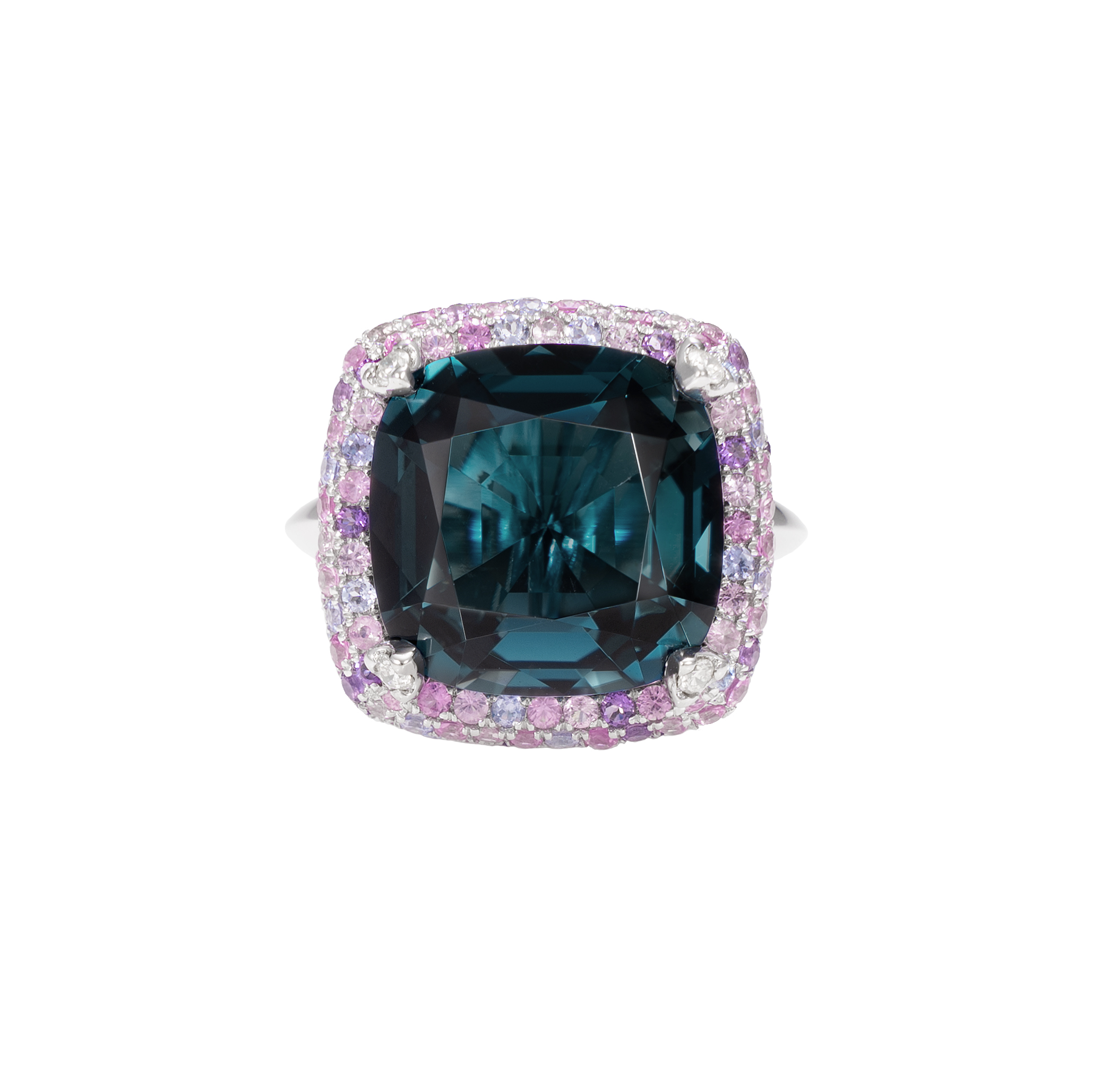 LONDON BLUE TOPAZ COCKTAIL RING