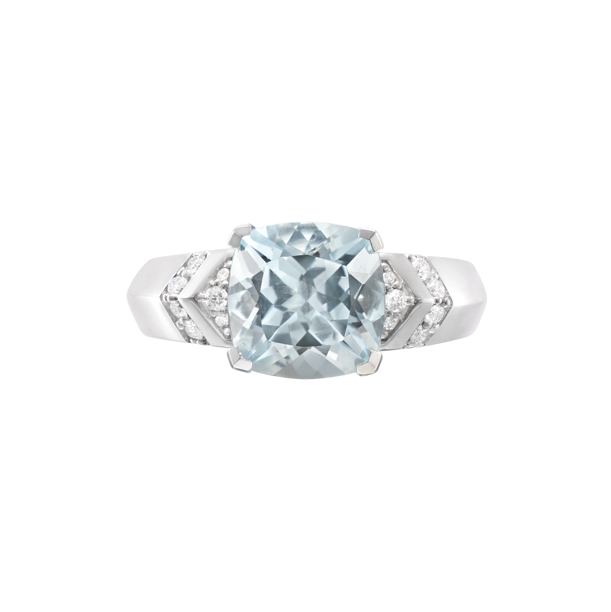 AQUAMARINE CLASSIC RING