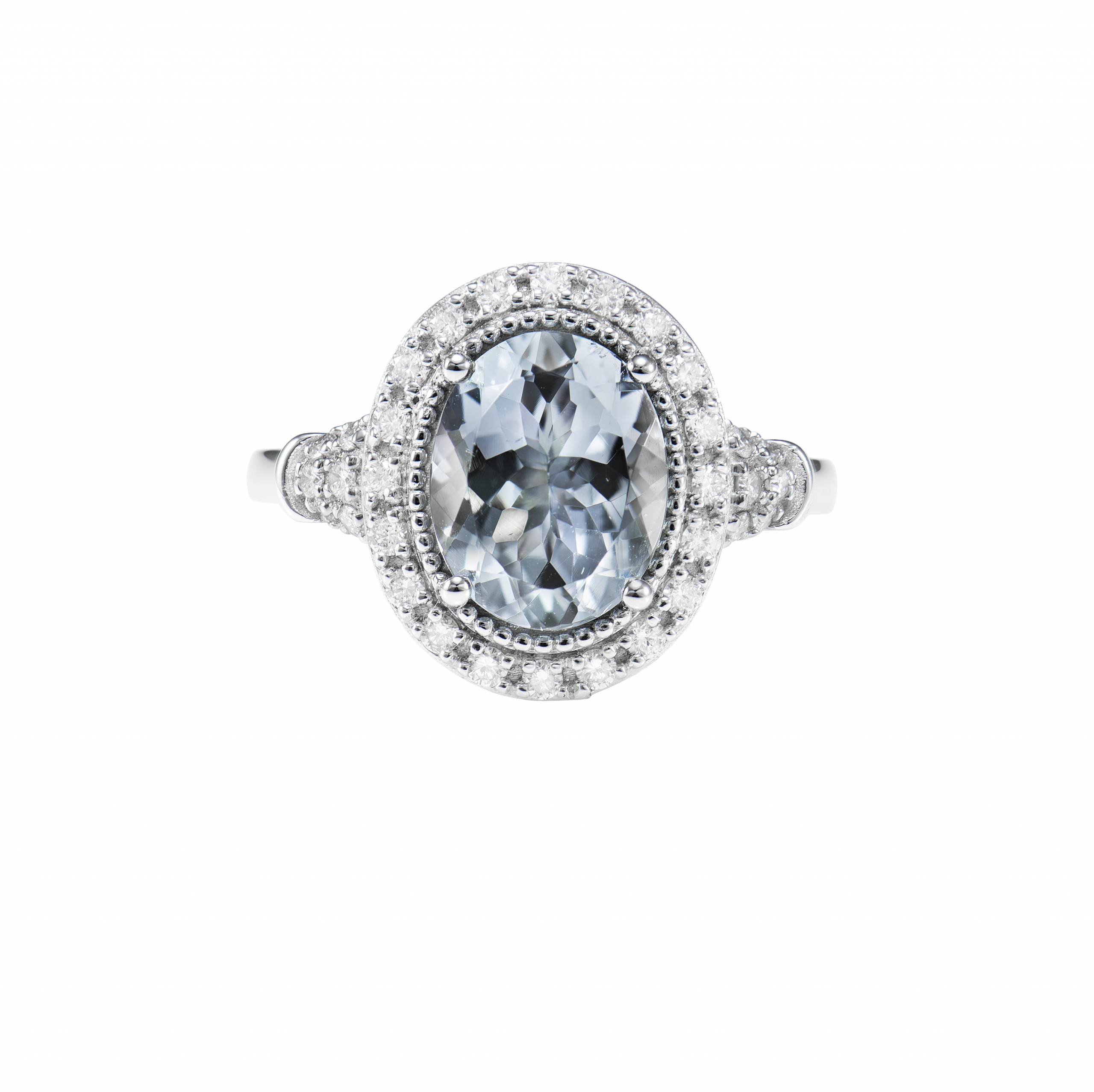 AQUAMARINE CLASSIC RING