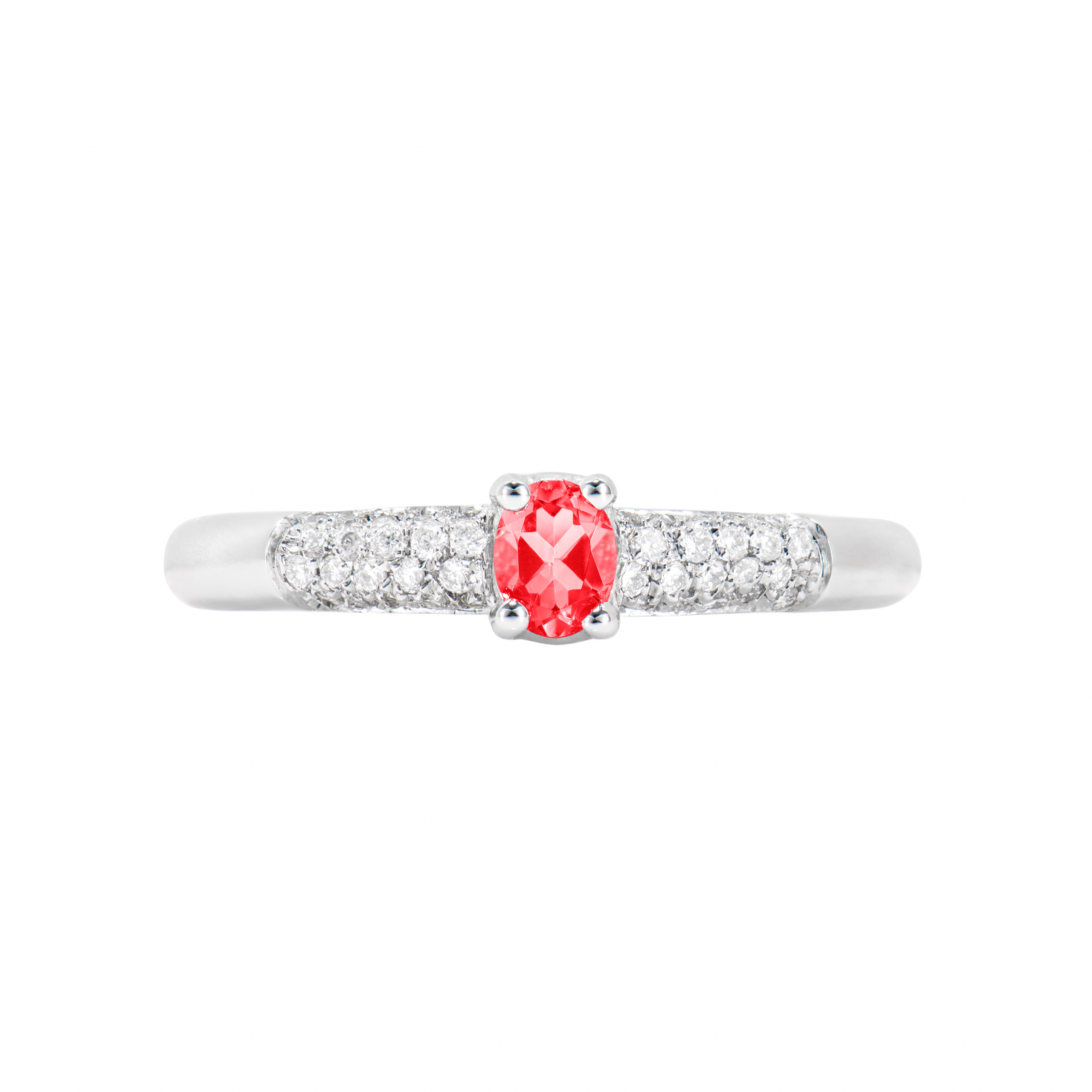 RUBY SOLITAIRE RING