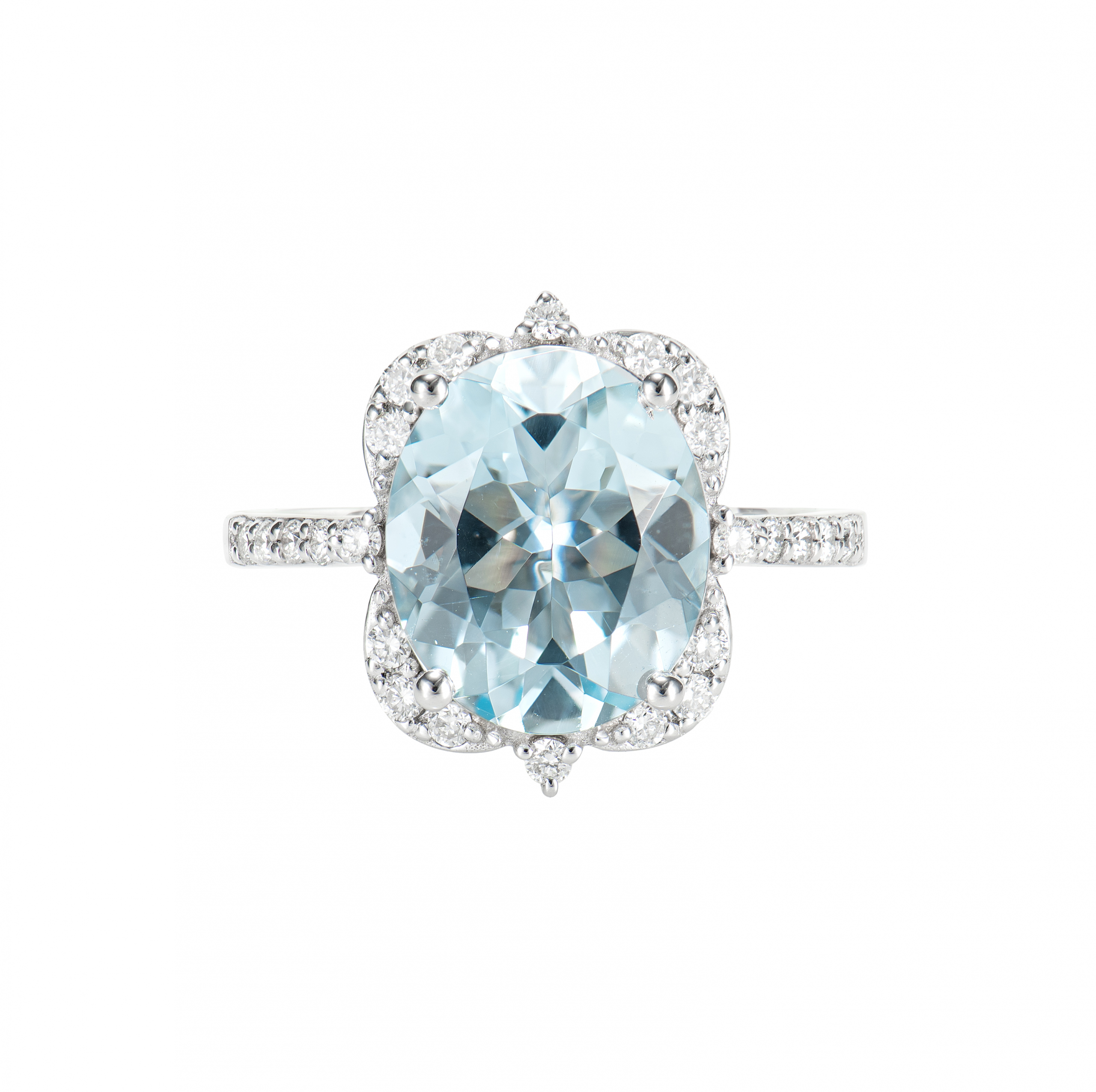 AQUAMARINE CLASSIC RING