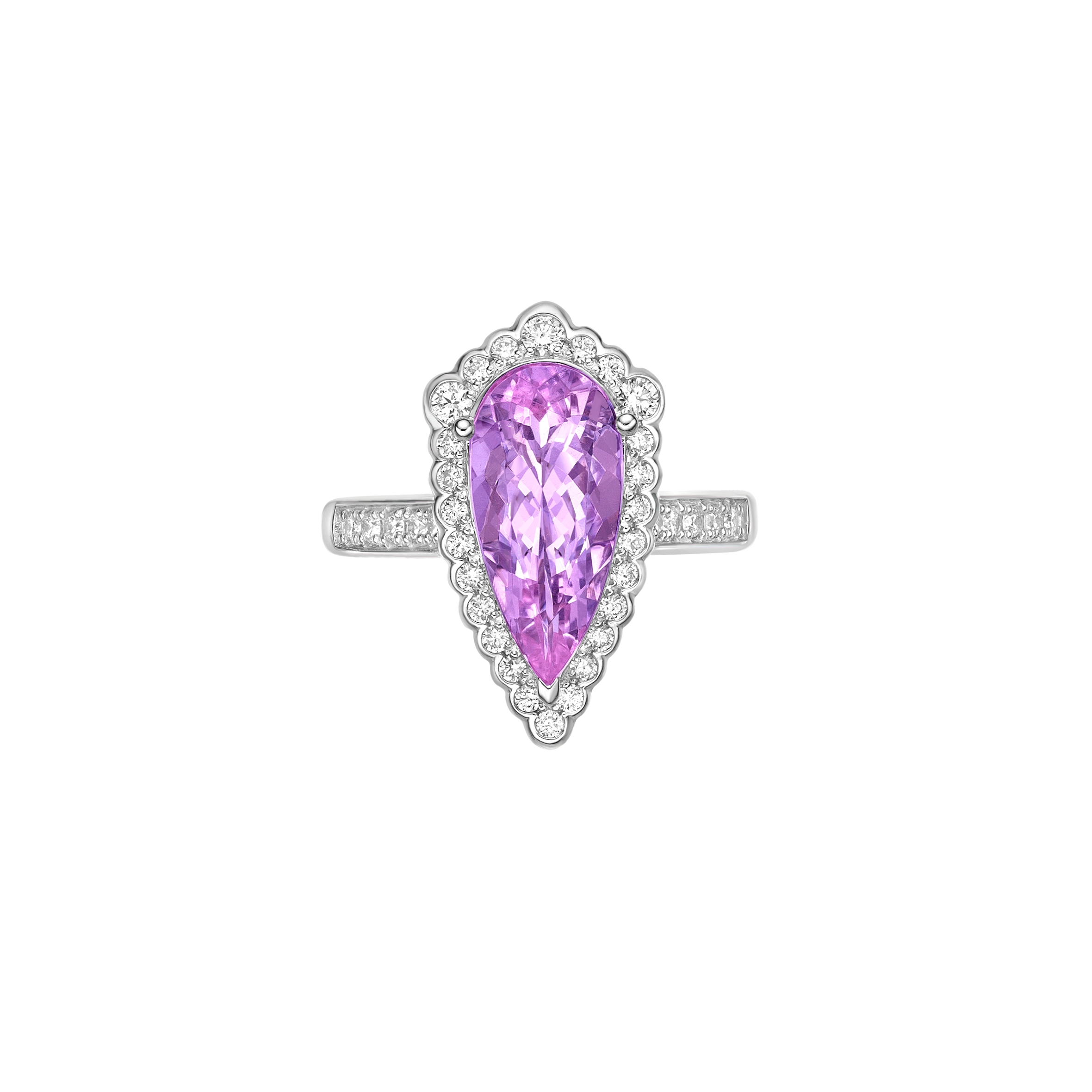 PINK MORGANITE CLASSIC RING