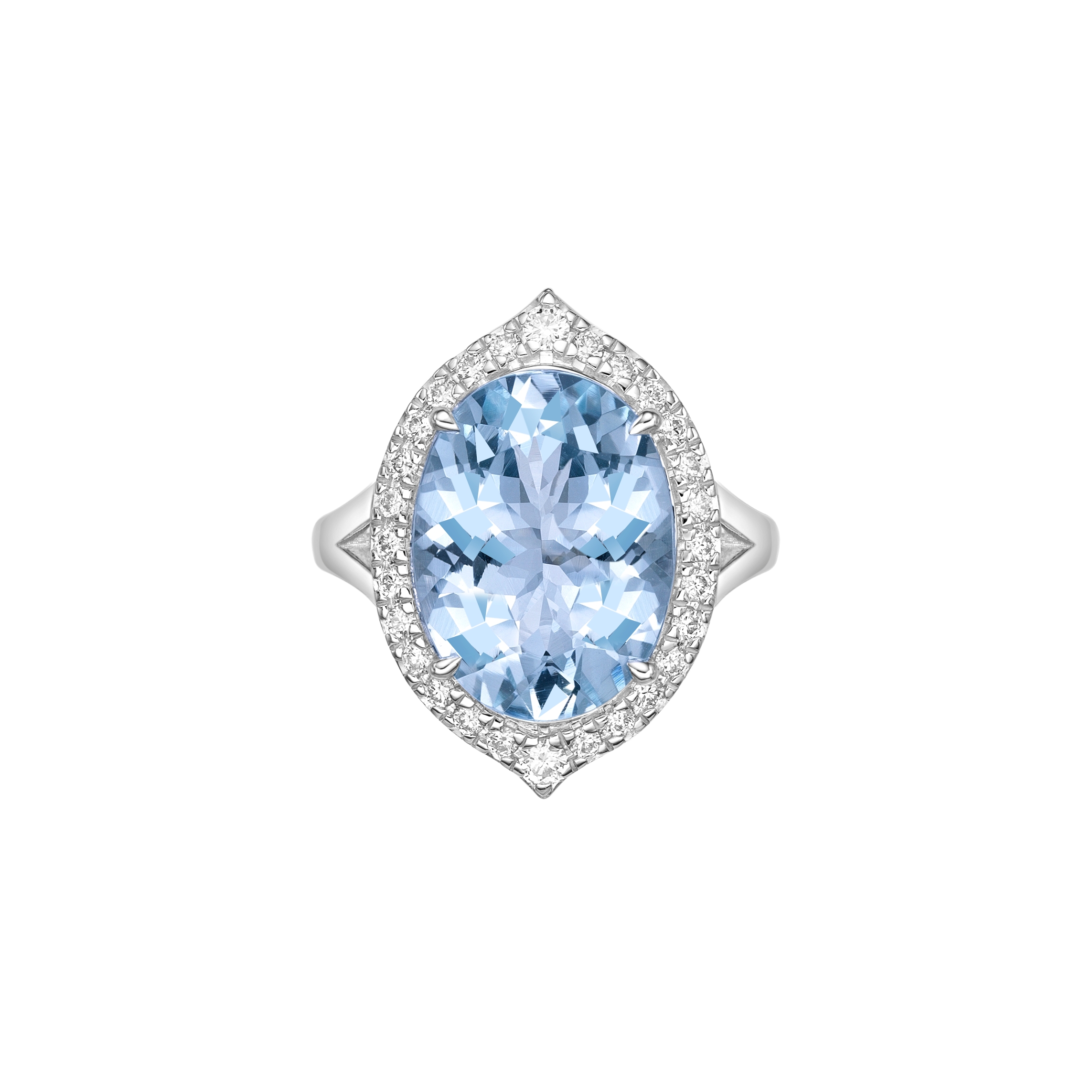 AQUAMARINE CLASSIC RING