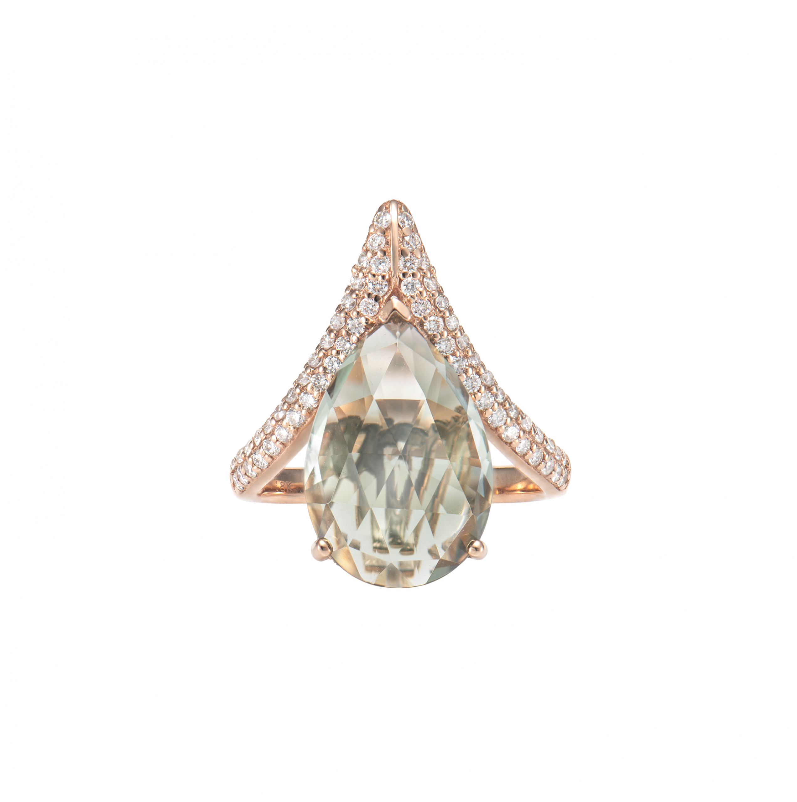 MINT QUARTZ FANCY RING