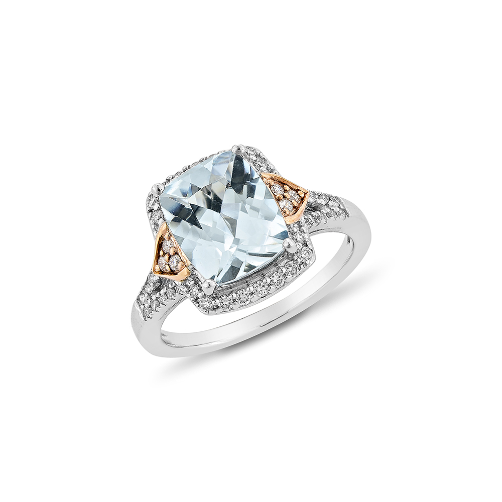 AQUAMARINE CLASSIC RING