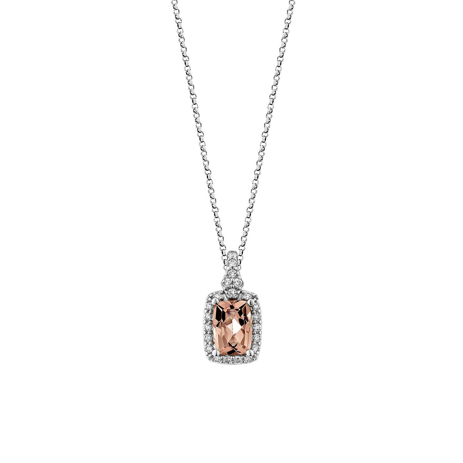 PINK MORGANITE PENDANT