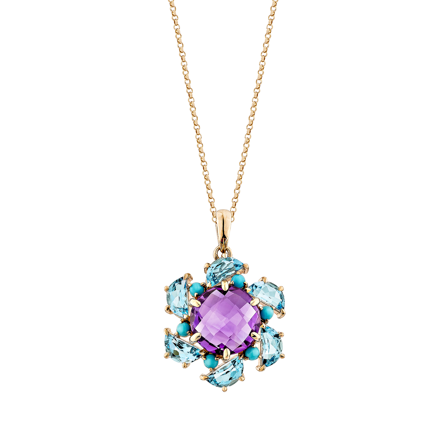 AMETHSYT FANCY PENDANT
