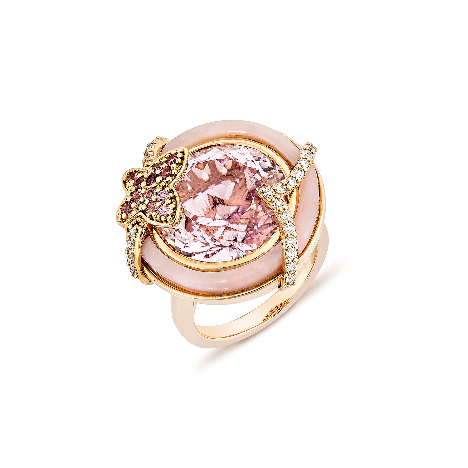 KUNZITE FANCY RING