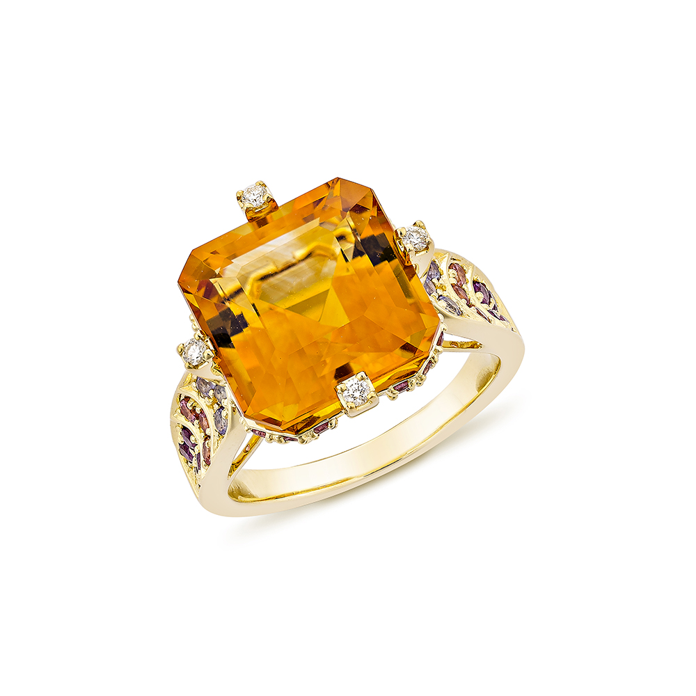 CITRINE CLASSIC RING