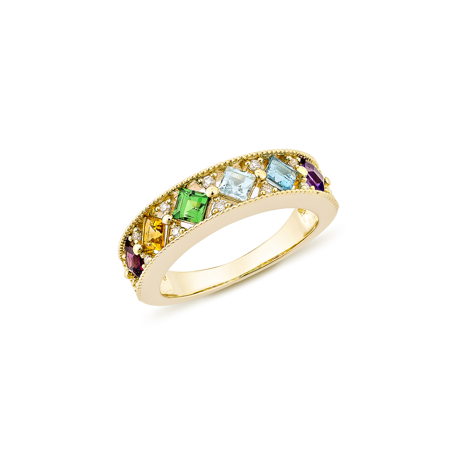 RAINBOW STACKABLE RING