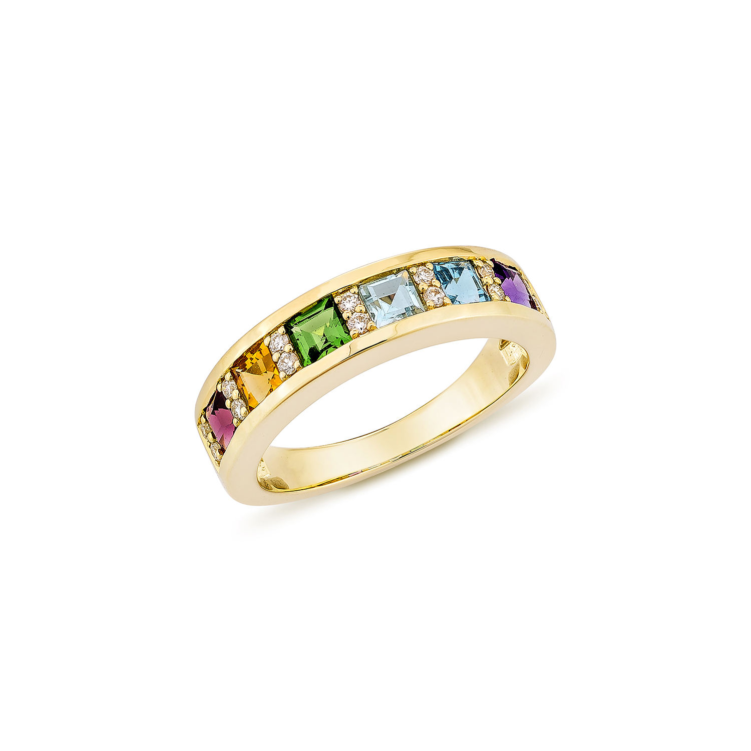 RAINBOW STACKABLE RING